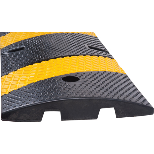 Speed Bump, Rubber, 6' L x 11-3/4" W x 2" H NTL Industrial