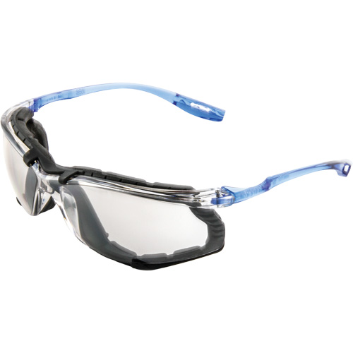 Virtua Safety Glasses with Foam Gasket, Indoor/Outdoor Mirror Lens, Anti-Fog, ANSI Z87+/Meets/Exceeds CSA Z94.3 NTL Industrial