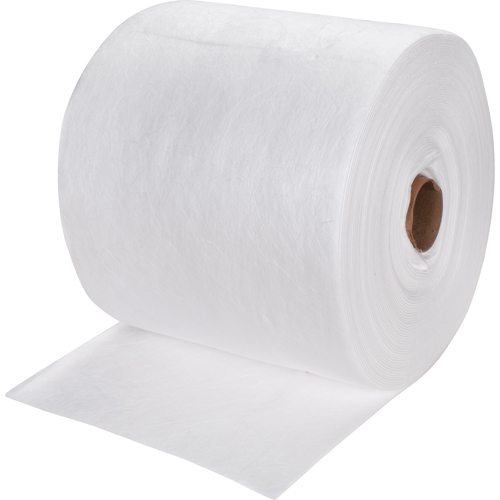 Rouleaux absorbants souffl&eacute;es de premi&egrave;re qualit&eacute;, Lourd, 150' lo x 15" la, Absorption 25 gal. NTL Industrial