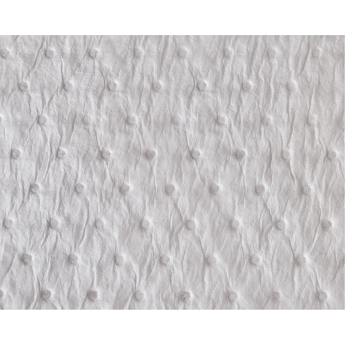 Premium Fine Fiber Sorbent Pads, Oil Only, 15" x 17", 25 gal. Absorbancy NTL Industrial