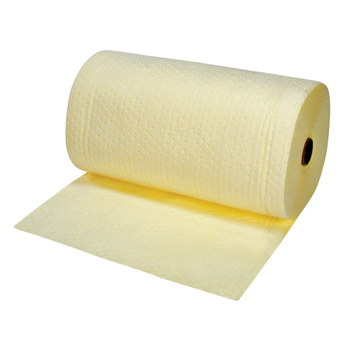 Premium Bonded Sorbent Pads, Heavyweight, 150' L x 30" W, 50 gal. Absorbancy NTL Industrial