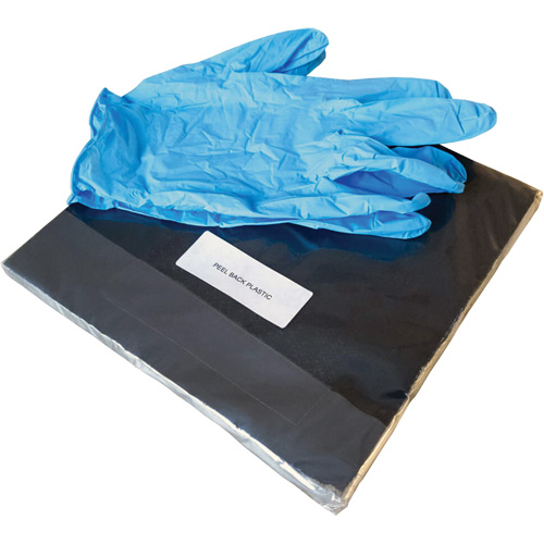 Tapis Plug Rug, Carr&eacute;e, 8" lo x 8" la NTL Industrial