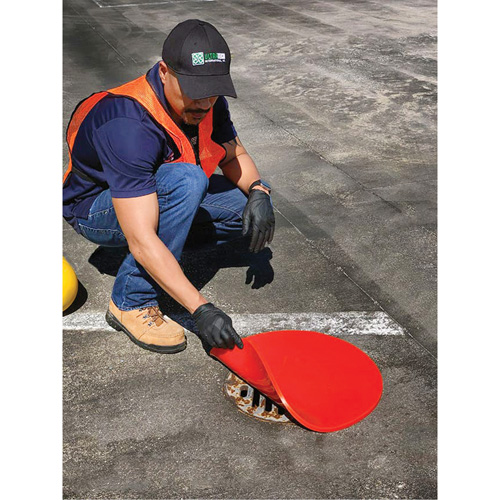 Tapis pour drain Ultra-Drain Seals, Circulaire, 42" dia. NTL Industrial