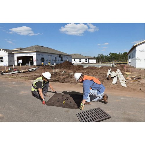 Ultra-Drain Guard&reg; Catch Basin Insert, Oil & Sediment, 60" L x 60" W NTL Industrial