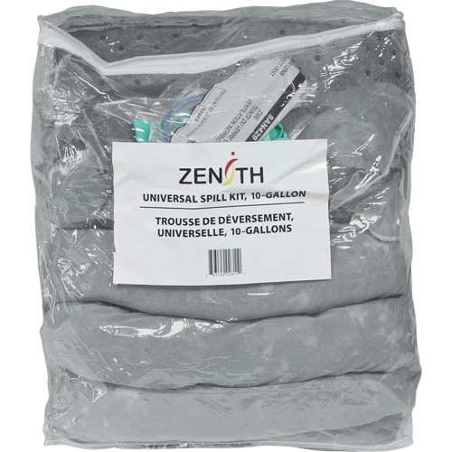 Trousse de lutte contre les d&eacute;versements de premi&egrave;re qualit&eacute; pour camion, Universel, Sac, Absorbance de 10 gal. US NTL Industrial
