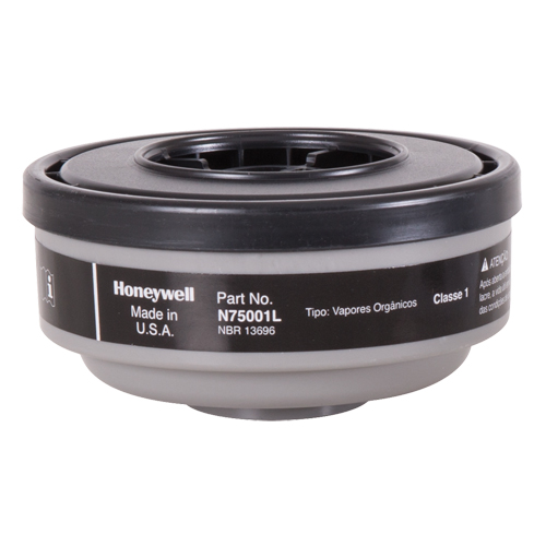 Cartouches pour respirateur s&eacute;rie N de North, Cartouche gaz/vapeur, Vapeur organique NTL Industrial