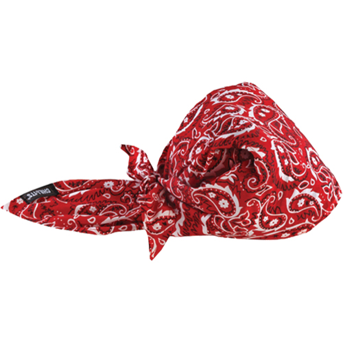 Chill-Its&reg; 6710CT Cooling Triangle Hats, Red NTL Industrial