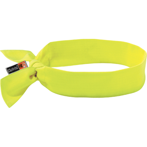 Chill-Its&reg; 6700FR Cooling Bandanas, High Visibilty Lime-Yellow NTL Industrial