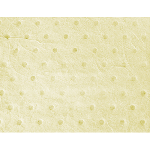 Feuilles absorbantes en fibres fines de calibre industriel, Mati&egrave;res dangereuses, 15" x 17", 40 gal. d'absorption NTL Industrial