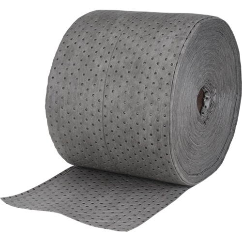 High Traffic Sorbents, Heavyweight, 150' L x 15" W, 30 gal. Absorbancy NTL Industrial