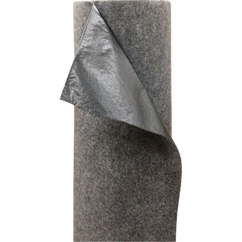 Poly-Backed Industrial Rug, 36" W x 50' L, Heavyweight NTL Industrial