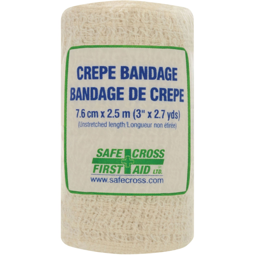 Bandage de cr&ecirc;pe en rouleau, 97-1/5" lo x 3" la, Classe 1 NTL Industrial