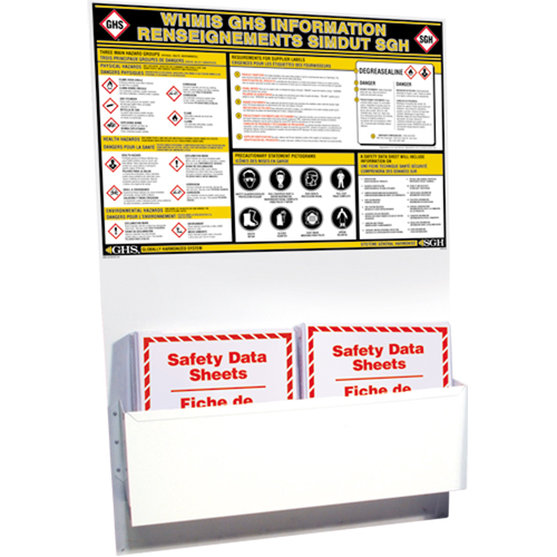 Postes d'information SGH, Anglais & français, Compris reliures NTL Industrial