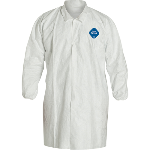 Sarrau de laboratoire, Tyvek 400, Blanc, Moyen NTL Industrial