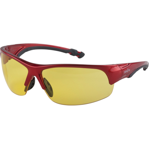Z1900 Series Safety Glasses, Amber Lens, Anti-Scratch, Meets/Exceeds CSA Z94.3 NTL Industrial