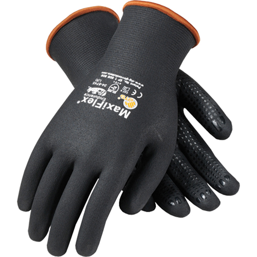 Gants ATG MaxiFlex Endurance 34-8745, 7/Petit, R&ecirc;vetement Mousse de nitrile, Calibre 15, Enveloppe en Nylon NTL Industrial