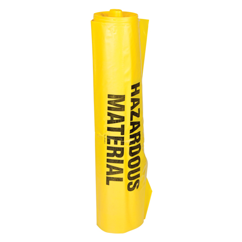 Hazardous Waste Bags, Infectious Waste, 60" L x 36" W, 208.2 L (55 Gal.) Capacity NTL Industrial