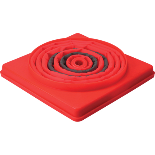 Collapsible Lighted Cone, 28" H, Orange NTL Industrial