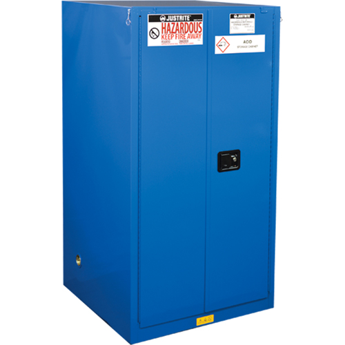 Sure-Grip&reg; Ex Hazardous Material Safety Cabinets, 60 gal., 34" x 65" x 34" NTL Industrial