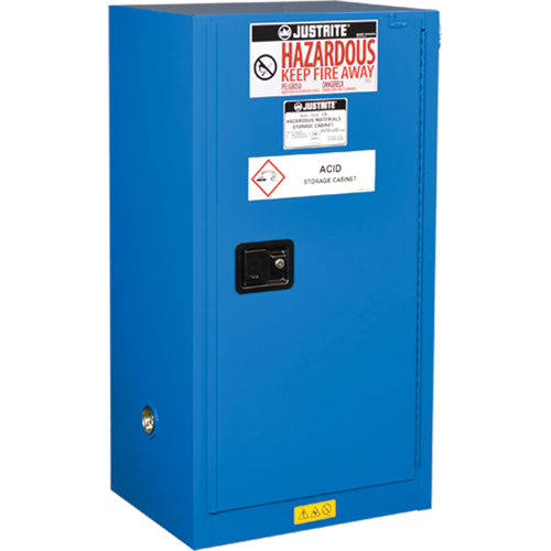 Sure-Grip&reg; Ex Hazardous Material Compac Safety Cabinets, 15 gal., 23.25" x 44" x 18" NTL Industrial