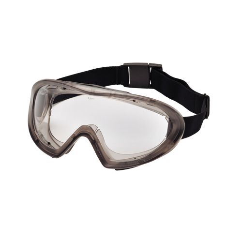 Capstone 500 Series Safety Goggles, Grey Lens, Anti-Fog/Anti-Scratch, Indirect Vent NTL Industrial