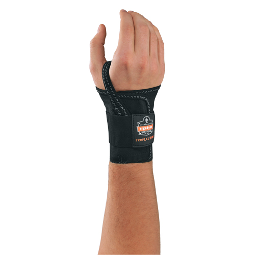 Proflex&reg; 4000 Single Strap Wrist Support - Right Hand, Elastic, Small NTL Industrial