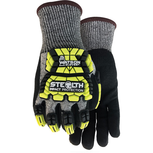 Gants antichocs Stealth Hellcat, Petit, Paume en PEHP, Poignet Poignet en tricot NTL Industrial