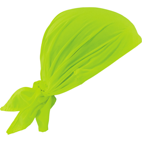 Chill-Its&reg; 6710 Cooling Triangle Hat, High Visibility Lime-Yellow NTL Industrial