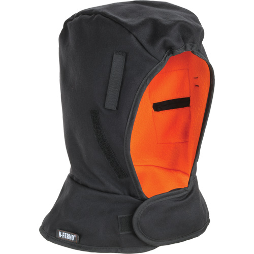 N-Ferno 6860 Two-Layer FR Winter Liner, Black, Cotton/Fleece/Modacrylic NTL Industrial