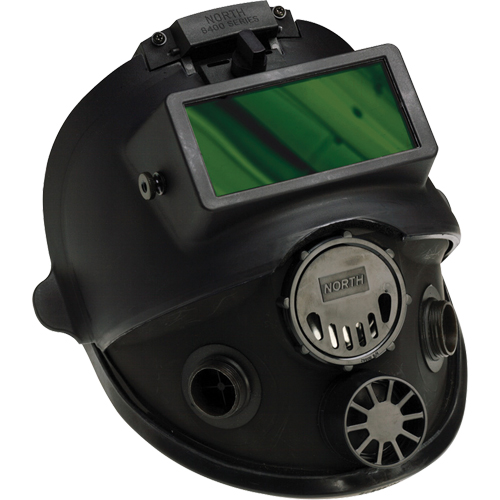 Respirateur &agrave; masque complet de la s&eacute;rie 7600 avec &eacute;quipement d'appoint pour le soudage, Silicone, Moyen/grand NTL Industrial