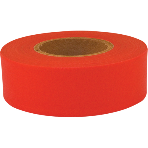 Ruban de signalisation Sub-Zero, 1,2" la x 150' lo, Rouge fluorescent NTL Industrial
