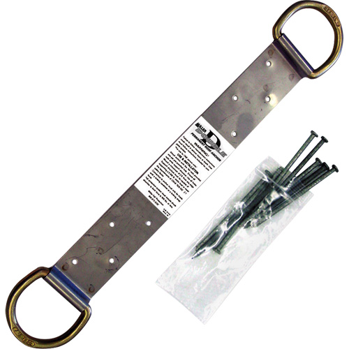 Miller&reg; Double Roof Anchor, D-Ring, Permanent Use NTL Industrial