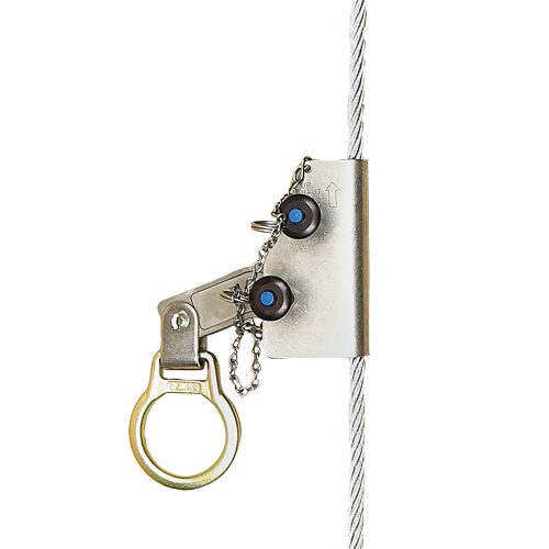 Coulisseau pour c&acirc;ble statique Lad-Saf, Dia de la corde 3/8" NTL Industrial