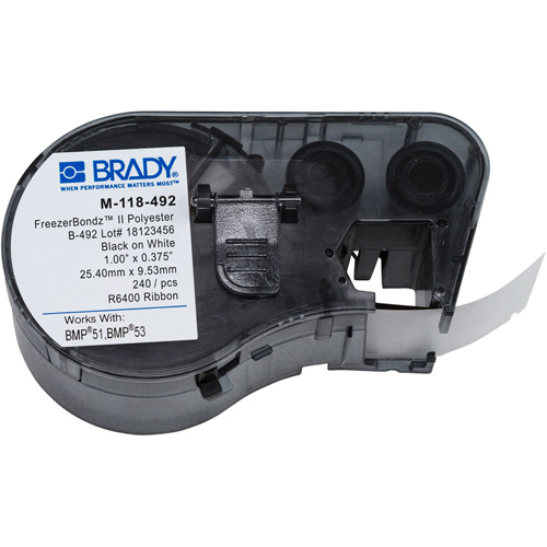 Low Temperature Label Maker Cartridge, Black NTL Industrial