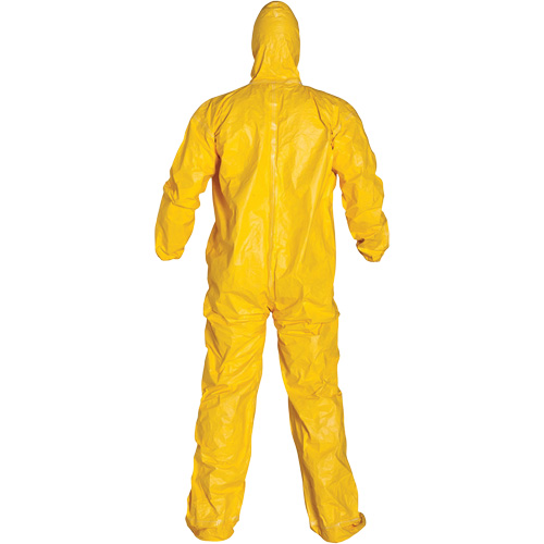 Hooded Chemical-Resistant Coveralls, Tychem&reg; 2000, X-Large, Yellow NTL Industrial