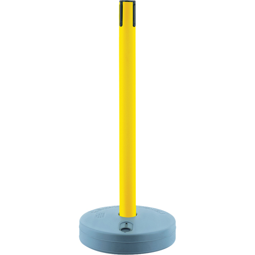 Outdoor TensaBarrier&reg; - Receiver Posts, 37" High, Yellow NTL Industrial