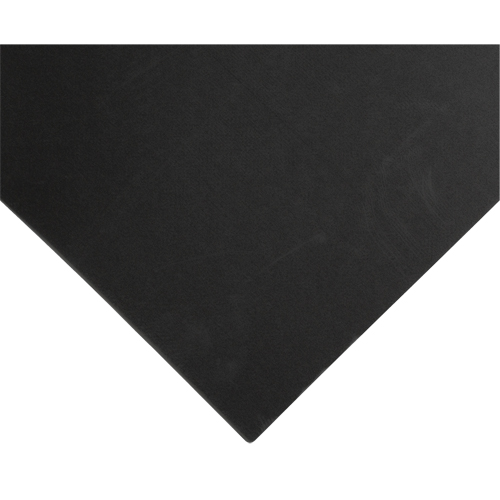 Electrically Conductive Mat No.785, 3' W x 5' L x 3/32" T, PVC, Smooth, Black NTL Industrial