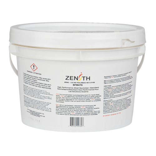 Neutralisant absorbant de produit basique, Sec, 3,5 kg, Caustique NTL Industrial