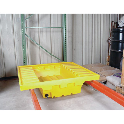Ultra-Rack Sump&reg;, 51.5" L x 51.5" W x 12" H, 66 US gal. Capacity NTL Industrial