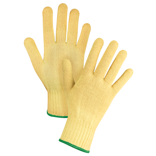 Seamless String Knit Gloves, Size Medium/8, 7 Gauge, Kevlar&reg; Shell, ASTM ANSI Level A2/EN 388 Level 3 NTL Industrial