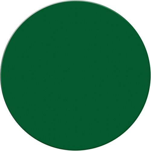 Marqueurs all&eacute;g&eacute;e/5S Armor Stripe, Cercle, 6" lo x 6" la, Vert, Plastique NTL Industrial