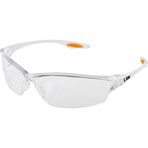 Law&reg; 2 Safety Glasses, Clear Lens, ANSI Z87+ NTL Industrial