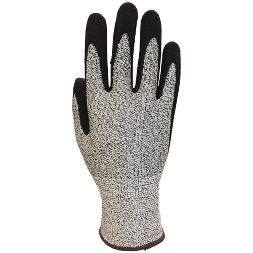 Gants r&eacute;sistant aux coupures S043, Taille T-Grand/10, Calibre 13, Rev&ecirc;tement Nitrile/Latex de caoutchouc, Enveloppe en Nylon, ANSI/ISEA 105 niveau 3 NTL Industrial