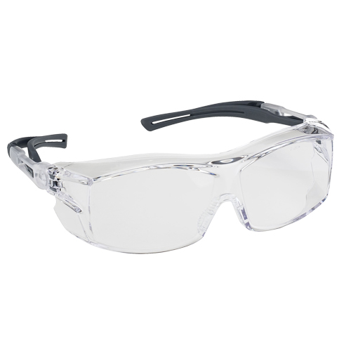 Lunettes de s&eacute;curit&eacute; s&eacute;rie Extra OTG Dynamic, Lentille Transparent, Antibu&eacute;e/Anti-&eacute;gratignures, ANSI Z87+/R&eacute;pond ou surpasse la norme CSA Z94.3 NTL Industrial