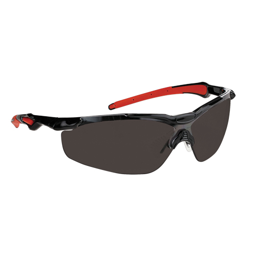 Lunettes de s&eacute;curit&eacute; s&eacute;rie Hawk Dynamic, Lentille Fum&eacute;e, Antibu&eacute;e, ANSI Z87+/R&eacute;pond ou surpasse la norme CSA Z94.3 NTL Industrial