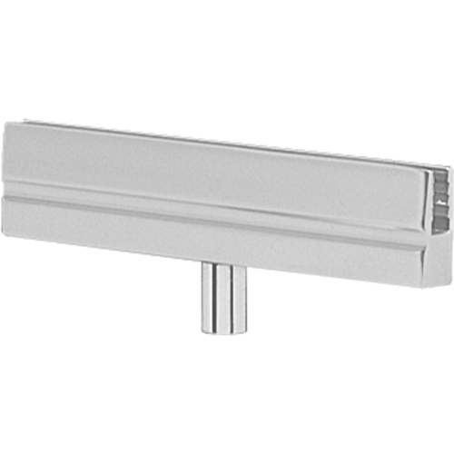 Sign Bracket for Portable Post, Polished Chrome NTL Industrial