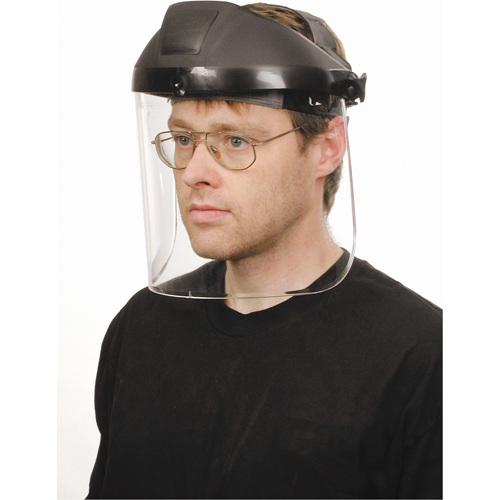 Visi&egrave;re pour harnais de t&ecirc;te North Protecto-Shield Prolok, Polycarbonate, Teinte Transparent NTL Industrial