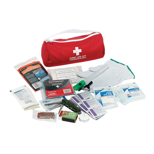 Dynamic Car First Aid Kit, Class 1 Medical Device, Nylon Bag NTL Industrial