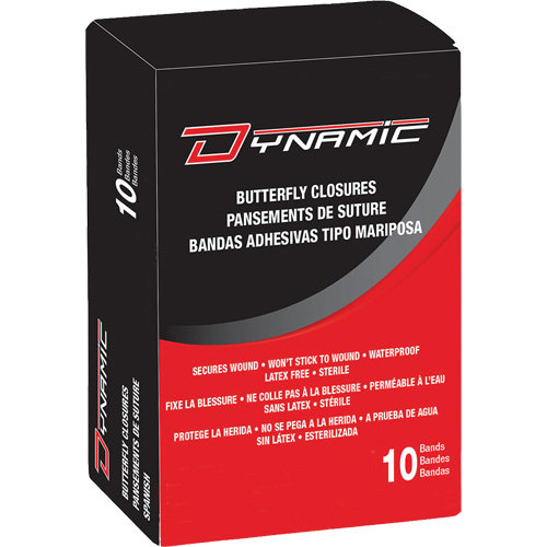 Dynamic Butterfly Closures, Skin Closure, Class 1 NTL Industrial