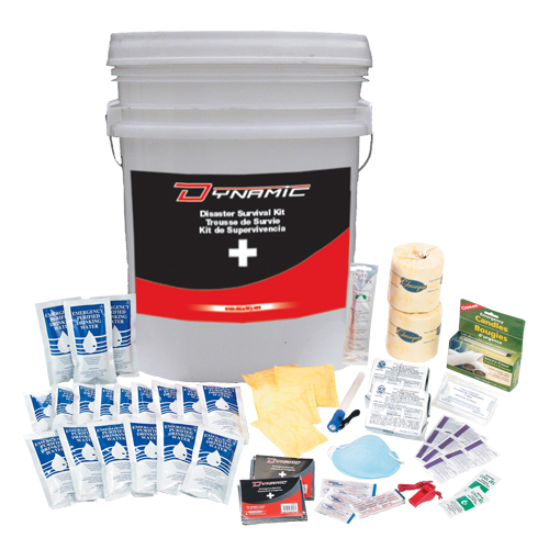 Dynamic Emergency Preparedness First Aid Kit, Class 1 Medical Device, Bucket NTL Industrial